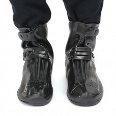 레이니 PVC 방수 신발 커버(280290mm) (미들 블랙)