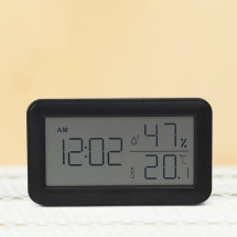 실내온도계 올데이 온습도 디지털시계 LCD 미니온습도계 실내습도계