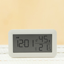실내온도계 올데이 온습도 디지털시계 LCD 전자온습도계 실내습도계